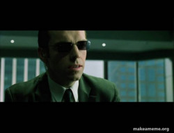 Agent Smith from the Matrix