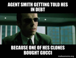 Agent Smith from the Matrix