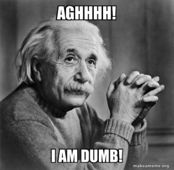 Serious Albert Einstein