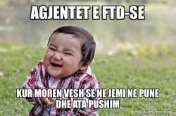 Evil, scheming toddler