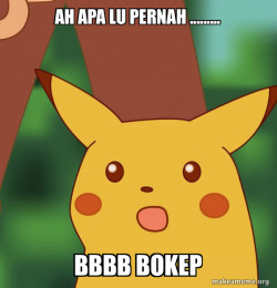 Surprised Pikachu