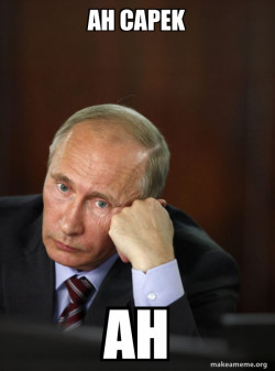 Contemplative Putin