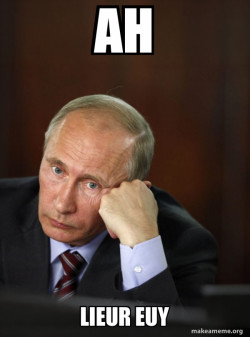 Contemplative Putin