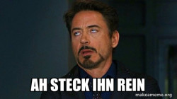 Tony Stark Eye Roll