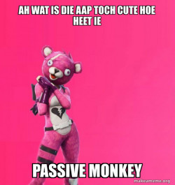 Creepy Bear Fortnite