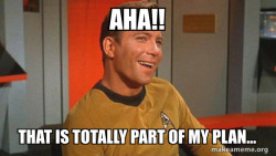 Ridiculously Photogenic Starship Captain