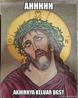 Jesus Is So Done With This Shit