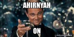 Great Gatsby Reaction - Leonardo DiCaprio Toast