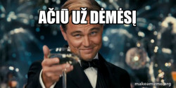 Great Gatsby Reaction - Leonardo DiCaprio Toast