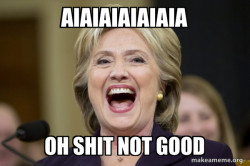 Hillary Clinton Laughs