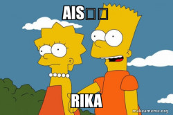 Bart and Lisa Chat