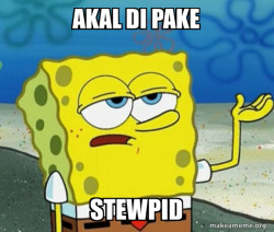 Tough SpongeBob
