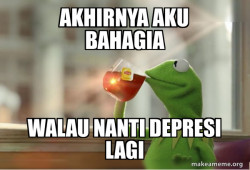 Kermit Drinking Tea