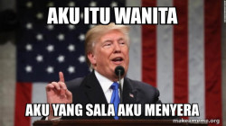 Donald Trump wanita 