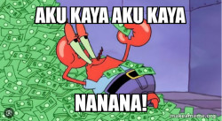 Mr Krabs Money