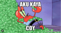 Mr Krabs Money