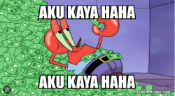 Mr Krabs Money