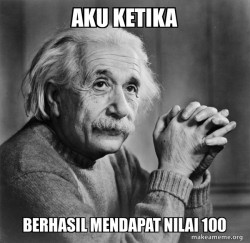 Serious Albert Einstein
