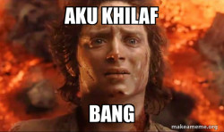 Frodo it's over it's done