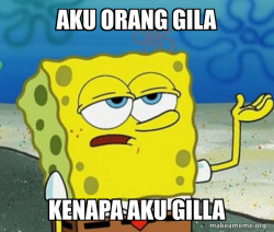 Tough SpongeBob