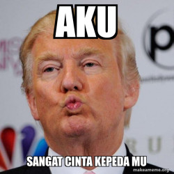Donald Trump Kissing
