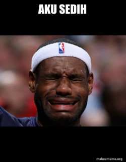 Lebron Crying
