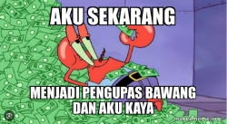 Mr Krabs Money