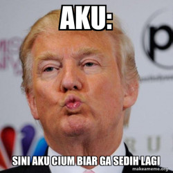 Donald Trump Kissing