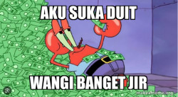 Mr Krabs Money