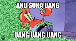 Mr Krabs Money