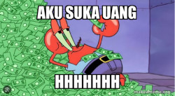 Mr Krabs Money