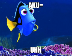 Dory from Nemo  (5 second memory)