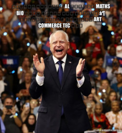 Happy Tim Walz