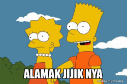 Bart and Lisa Chat