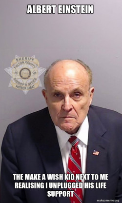 Rudy Giuliani Mugshot