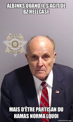 Rudy Giuliani Mugshot