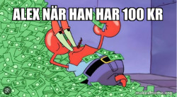 Mr Krabs Money