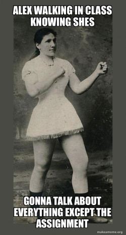 Overly Manly Woman