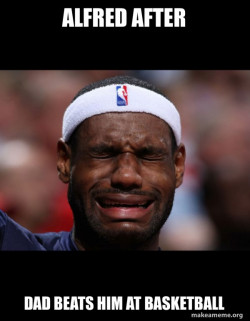 Lebron Crying