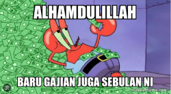 Mr Krabs Money