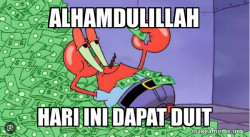 Mr Krabs Money