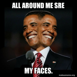 Two Faced Obama