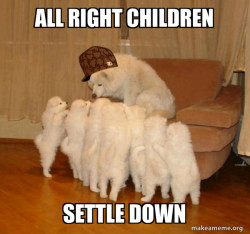 Scumbag Storytelling Dog