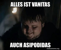 Samwell Tarly Meme