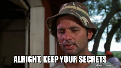 Bill Murry Caddyshack (So I got that going for me)