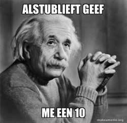 Serious Albert Einstein