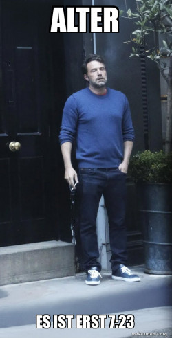 Ben Affleck Smoking