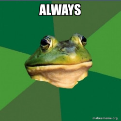 Foul Bachelor Frog