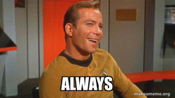 Ridiculously Photogenic Starship Captain