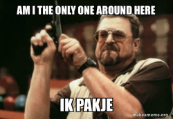 Am I the only one
